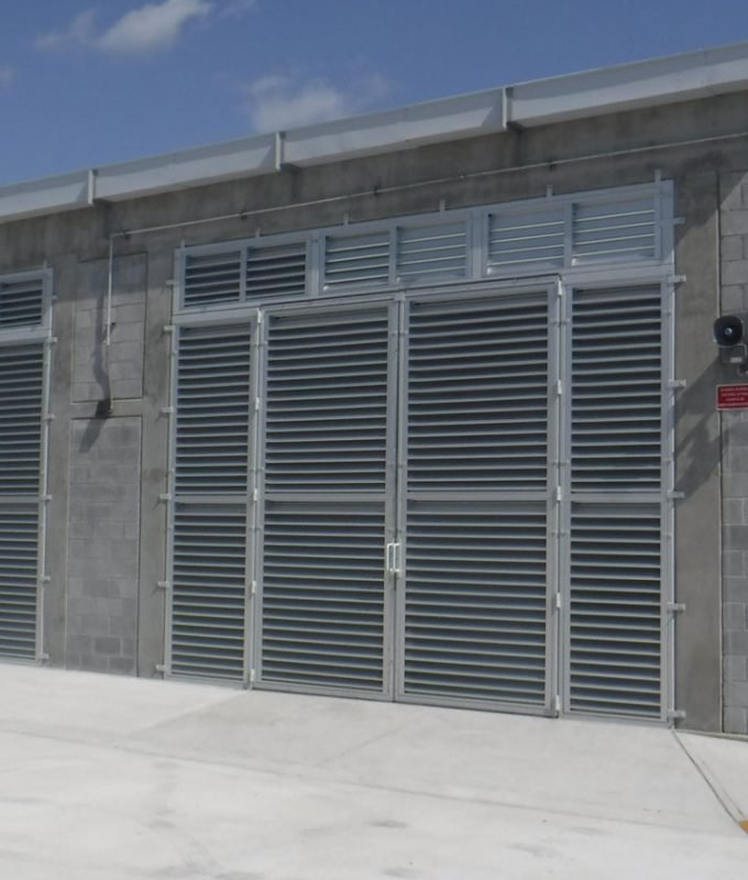 Louver de puerta HLPC Nave Industrial